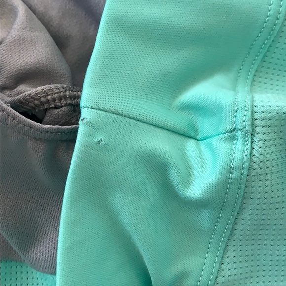 The North Face Teal Green Running Shorts Flash Dry - Picture 6 of 7